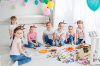 Детский праздник в студии Юлии Сунцовой - фото 1233