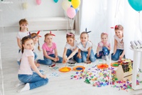 Детский праздник в студии Юлии Сунцовой - фото 1243