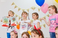 Детский праздник в студии Юлии Сунцовой - фото 1247