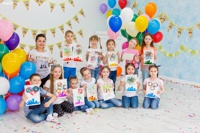 Детский праздник в студии Юлии Сунцовой - фото 1282